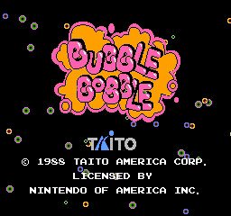 Bubble Bobble - Memória BIT