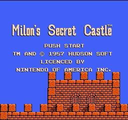 milon's secret castle nes