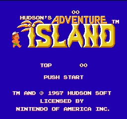 adventure island retro game