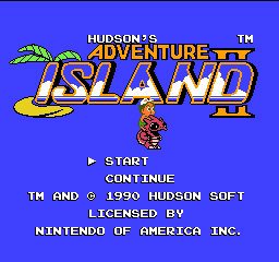 adventure island retro game